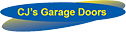 CJ's Garage Doors Logo