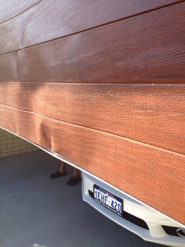 Car Damaged Garage Door